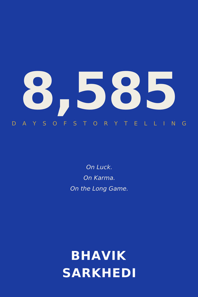 Cover of 8,585 Days of Storytelling