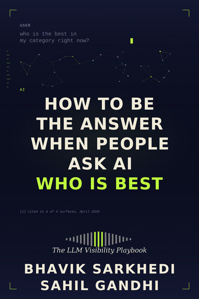 Cover of How to Be the Answer When People Ask AI Who Is Best